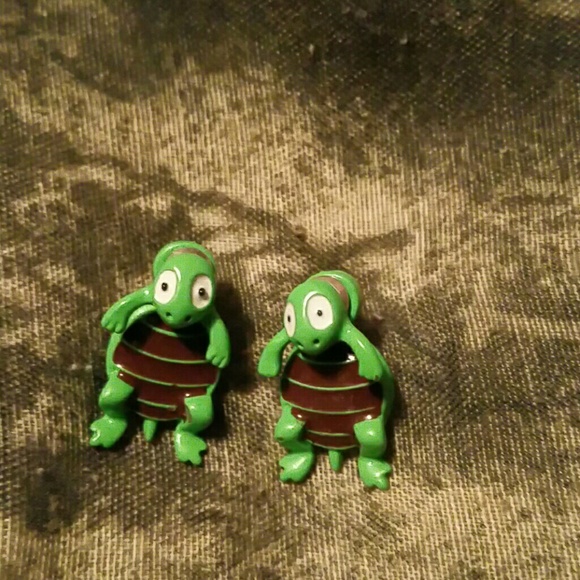 Turtle earrings - Picture 1 of 2