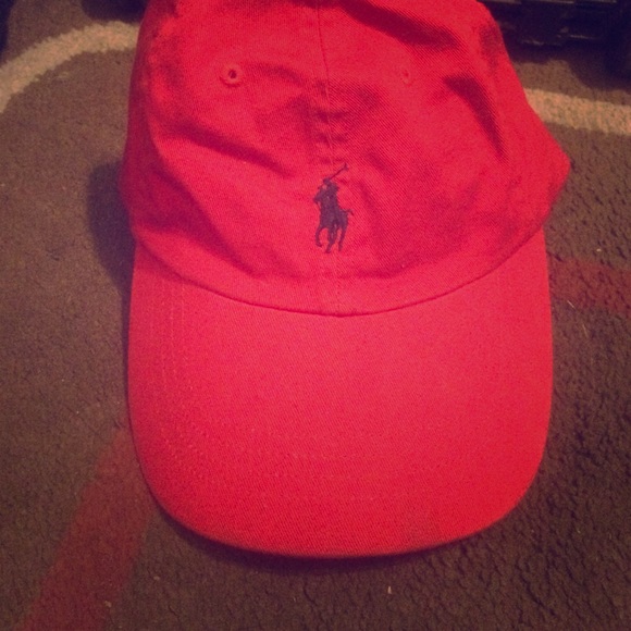 Red Polo Hat (Ralph Lauren)