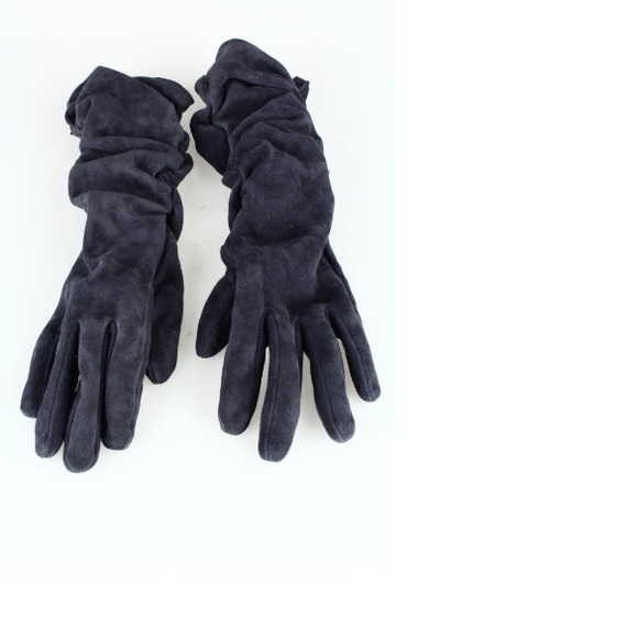 Club Monaco Grey Suede gloves!