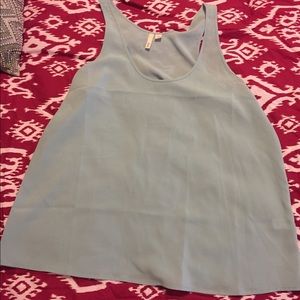 Light blue tank top