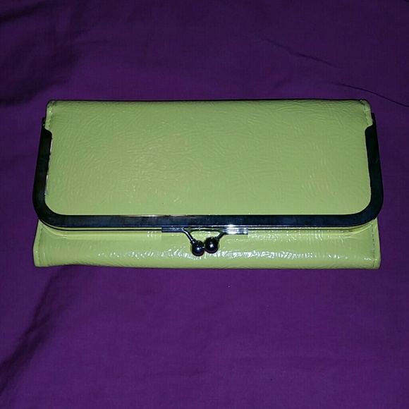Yellow wallet