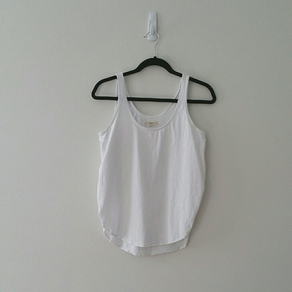 NWOT Madewell singlet side-slit tank