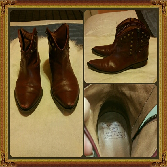 Lucky brand ankle boots