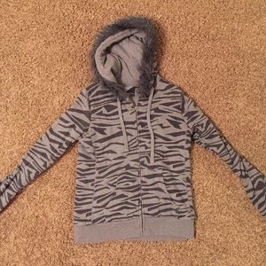 Volcom Zebra Print Sweater