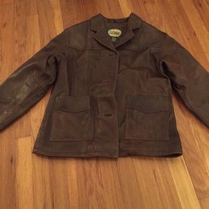 Brown Leather Jacket