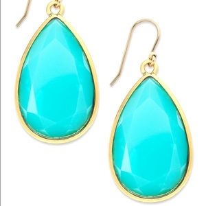 *PRICEDROP!!* Kate Spade Teal Drop Dangle Earrings