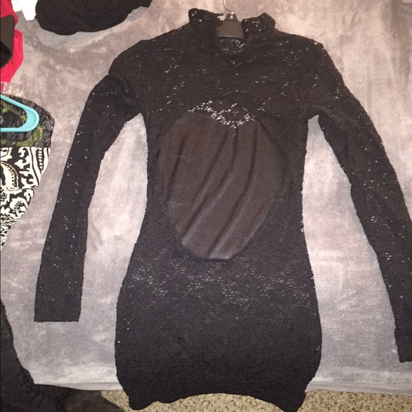 Black lace Windsor dress size small