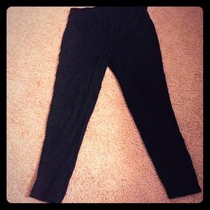 Old navy black maternity leggings