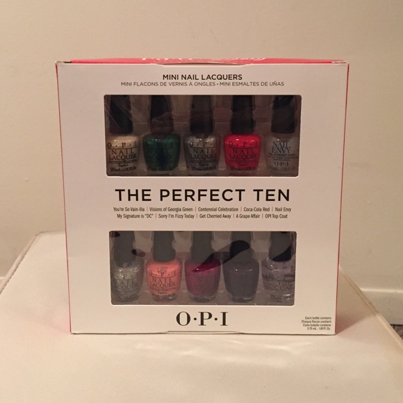OPI nail polish kit "the perfect ten"
