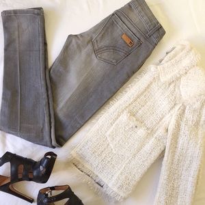 Joe's Jeans 'Honey' skinny jeans in grey (size 26)