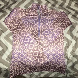Mint condition Nike Pro purple Aztec