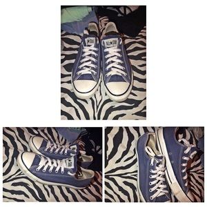 Blue Converse