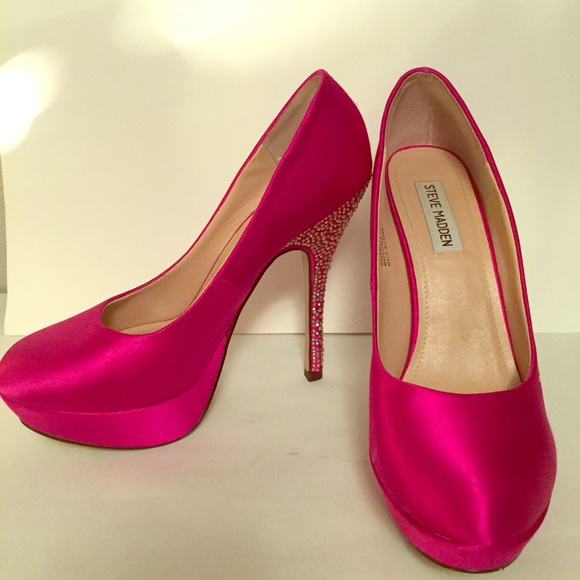Steve Madden Shoes Steve Madden Pink High Heels Poshmark