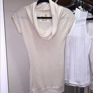 Poof! size small cap sleeve sweater