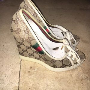 Gucci wedges