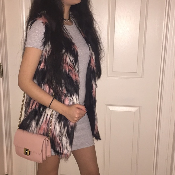 Grey mini dress