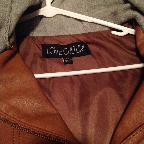 Love Culture Leather Jacket - Picture 2 of 2