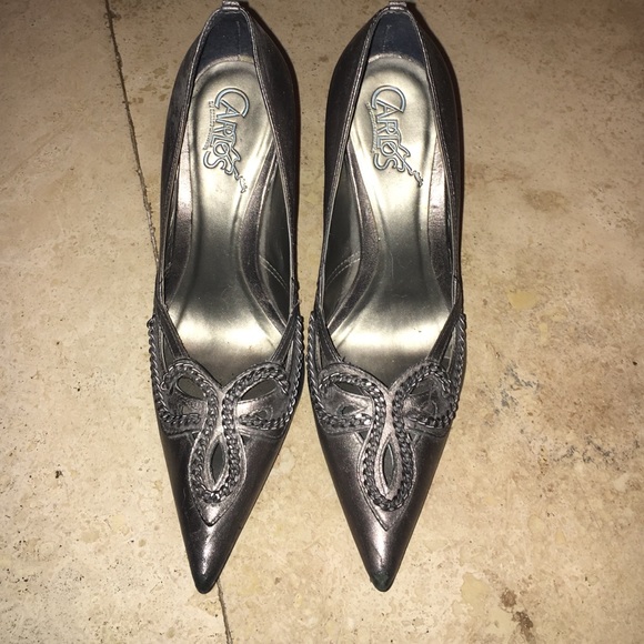 Silver heels