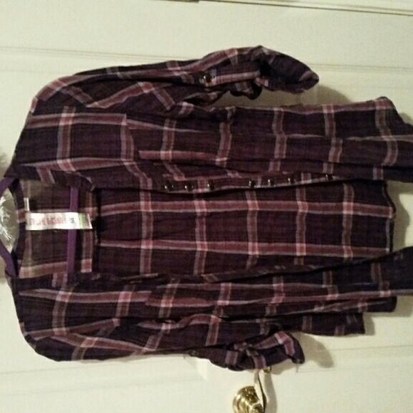 *DONATED* Purple Button Down