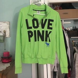 PINK Half-zip