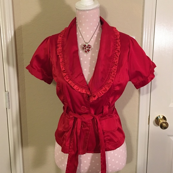 Red jacket