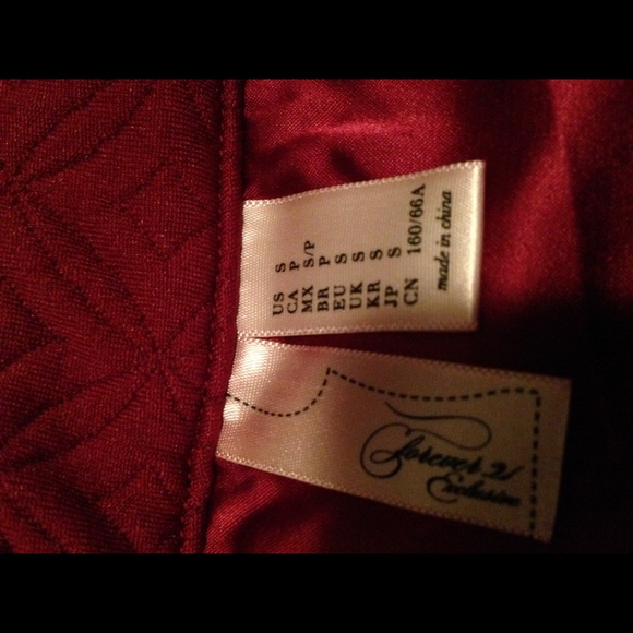 Maroon Skater a Skirt - Picture 3 of 3