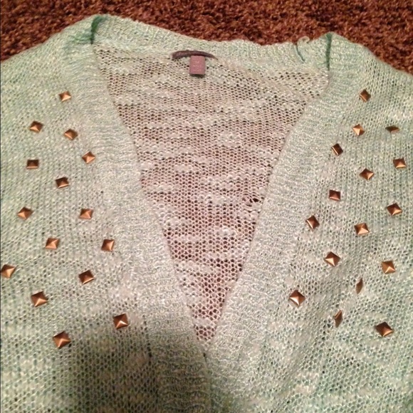 Tiffany Blue Cardigan 👗 - Picture 2 of 3