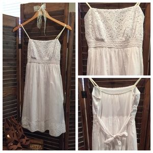 White Spring Dress
