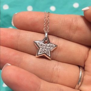 Silver Star Necklace