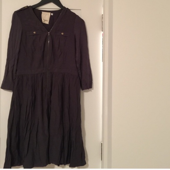 Anthropologie D'armee grey dress