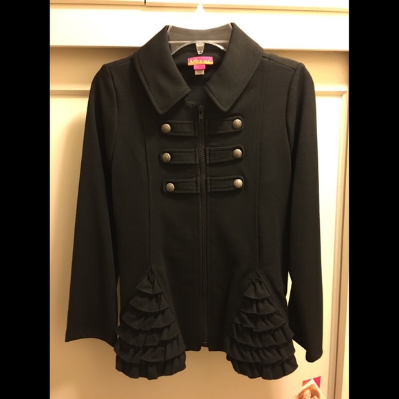 Kate Mack Ruffle Trench