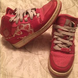 Gently worn pink nike