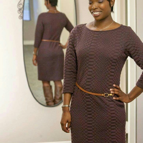 Beautiful plum dress