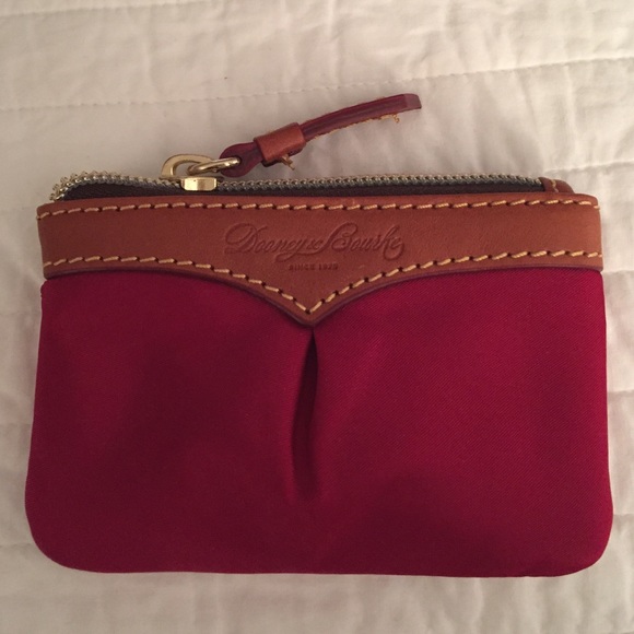 Sooner & Bourke Red Keychain wallet