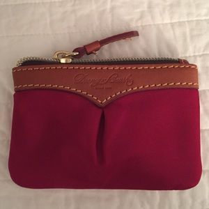Sooner & Bourke Red Keychain wallet