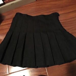 Black American Apparel Tennis Skirt