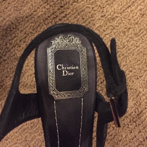 Beautiful sparkly Christian Dior heels - Picture 3 of 3