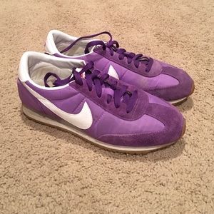 Nike purple suede