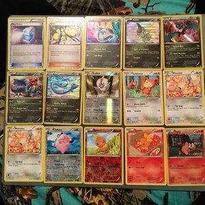 Shiny Pokemon cards