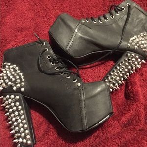 Authentic Jeffrey Campbell Spiked Litas