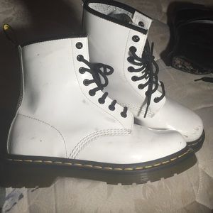 Dr. Martens White Airwair Boots