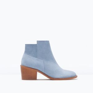 Zara suede boots