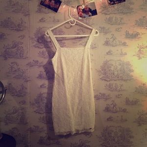 Hollister bodycon lace dress