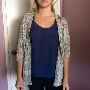 UO gray knit cardigan NWOT