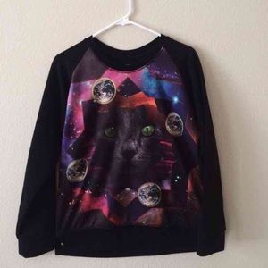 Galaxy Cat Sweater