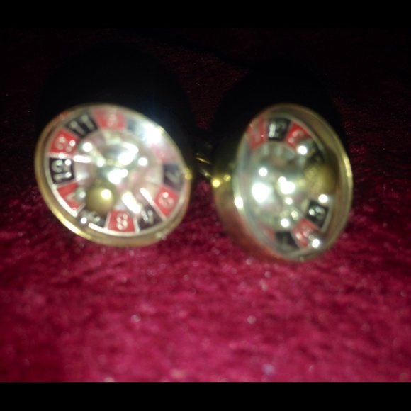 Classic roulette cuff links - Picture 2 of 4