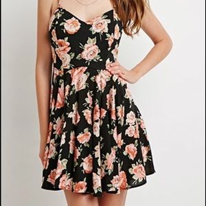 Floral Fit & Flare Dress
