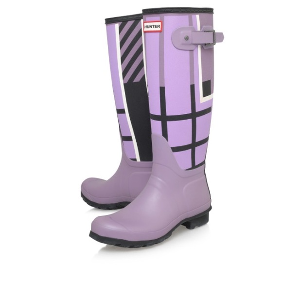 Brand NEW!!!! Original tall Tartan Rain Boots - Picture 2 of 4