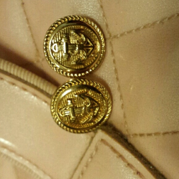 Aldo Gold Anchor earrings