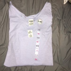 Lavender PINK long sleeve shirt